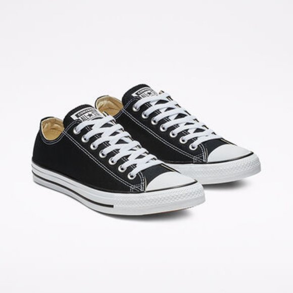 Converse Chuck Taylor All Star Unisex Lo Top Shoe Black Women's 8 Men's 6